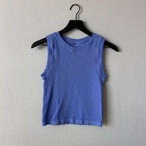 Pink Republic Ribbed Tank Top - Periwinkle